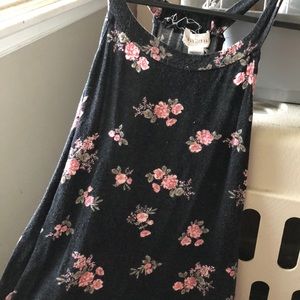 FLOWY TANK TOPISH SHIRT